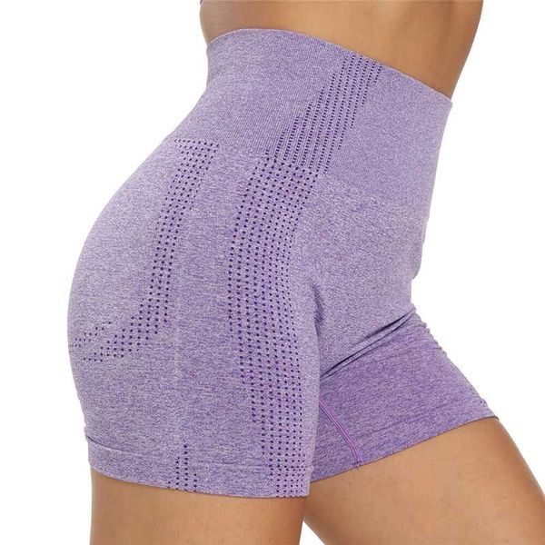 

высокая талия бесшовная gym шорты scrunch buwomen jogger йога спорт фитнес бег горячие короткие штаны упражнение тренировки поножи, White;red