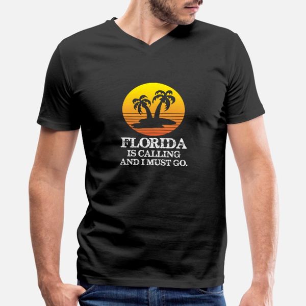 

funny florida beach vacation t shirt men create tee shirt round collar homme loose building summer pictures shirt