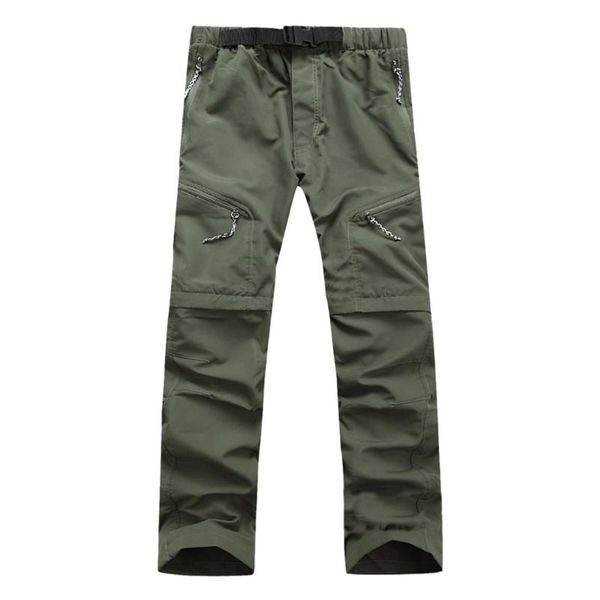 

outdoor sports and leisure quick-drying pants men quick-drying pants women hiking trousers shorts removable, Black;blue