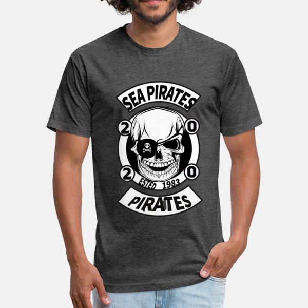 

sea pirates t shirt men personalized cotton round collar interesting breathable spring letters shirt