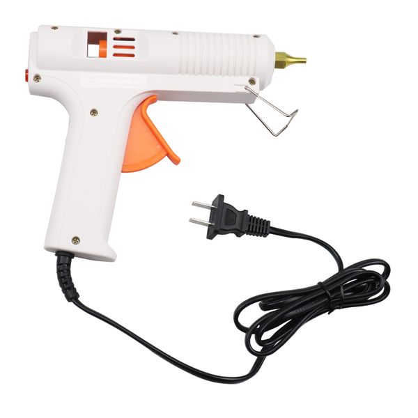 

hot melt glue gun 110-240 регулируемая термостатирующее нагреватель 110w hot melt glue gun сопло диаметр 11мм craft repair tool