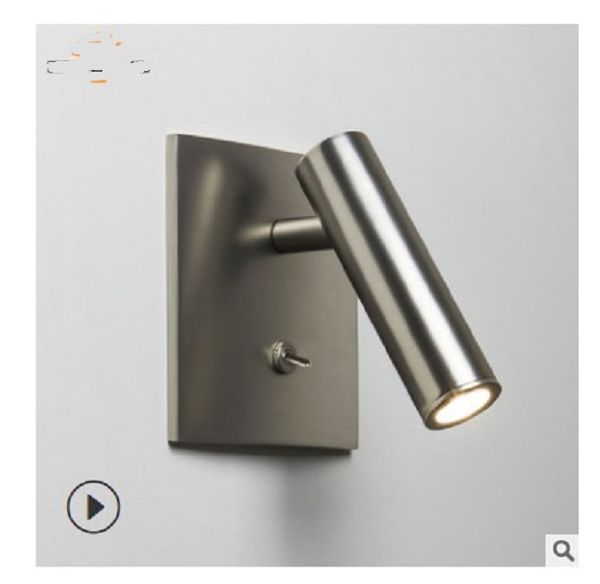 

2020 european style simple l worker headboard embedded guest room bedroom headboard led reading small wall lamp
