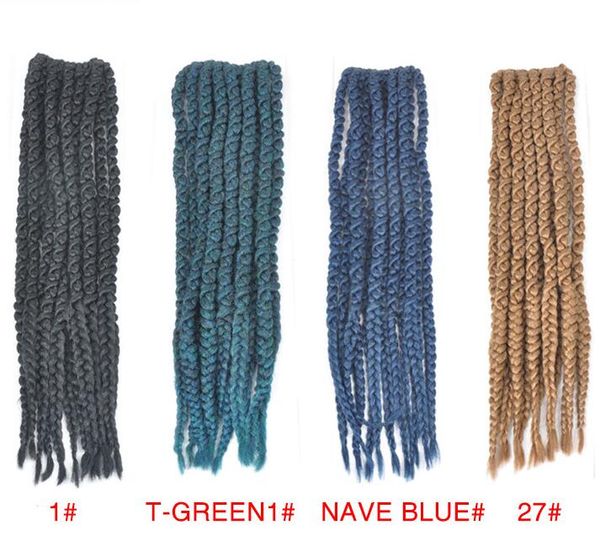 

crochet hair popular in europe and america cross border factory wholesale fashion african hair lady dirty braid hair, Black