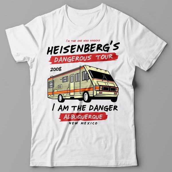 

funny t-shirt - heisenberg's dangerous tour - breaking bad 2020 fashion tee