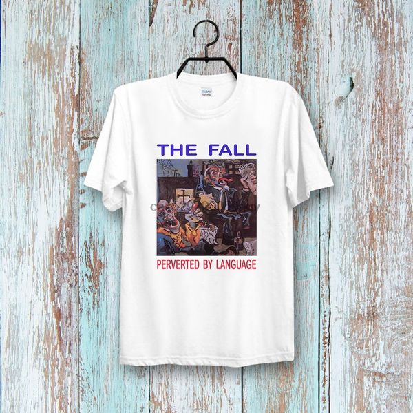 

the fall perverted by language rock retro tee vintage ladies t shirt b504