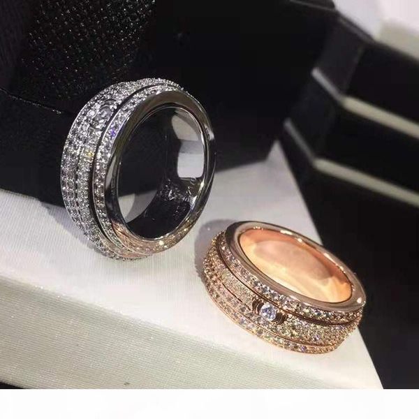 

europe and americda popular fashion women ring 100% 925 pure silver gold plated plated cz ring for women for party wedding nice gift