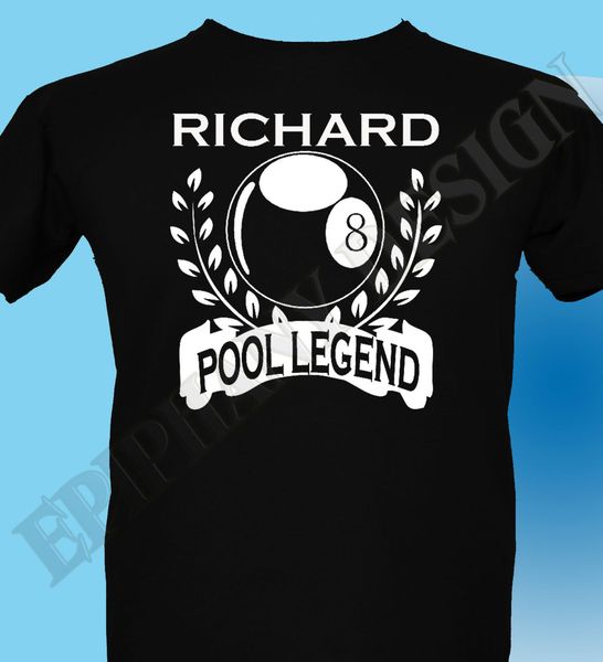 

casual printing tee piscine t-shirt pour hommes femmes ajouter le nom de votre choix man t-shirt