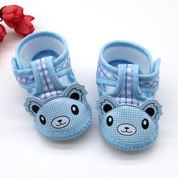 

first walkers born baby boys girls cartoon little bear prewalker soft sole single shoes children's footwear