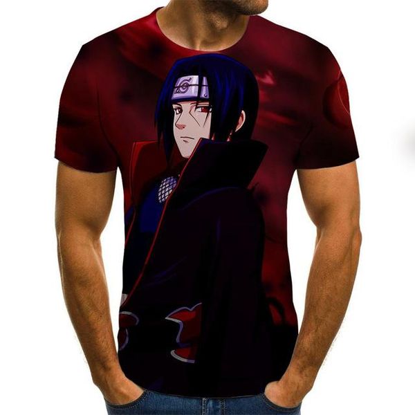 

character anime print 3d print shirts aesthetic hippie harajuku men clothing