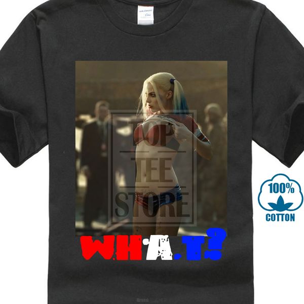 

harley quinn margot robbie comic book movie suicide squad t shirt 025442