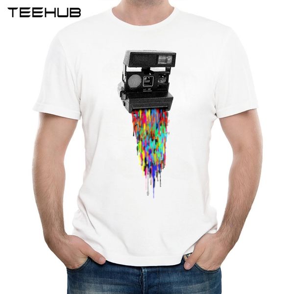 

2019 мужская новая мода pixelshot печатается с коротким рукавом футболки summer прохладный tops soft tee