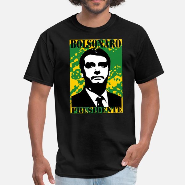 

bolsonaro 2018 presidente t shirts brazilian t shirt men designs cotton o neck leisure cute comfortable spring autumn pattern shirt