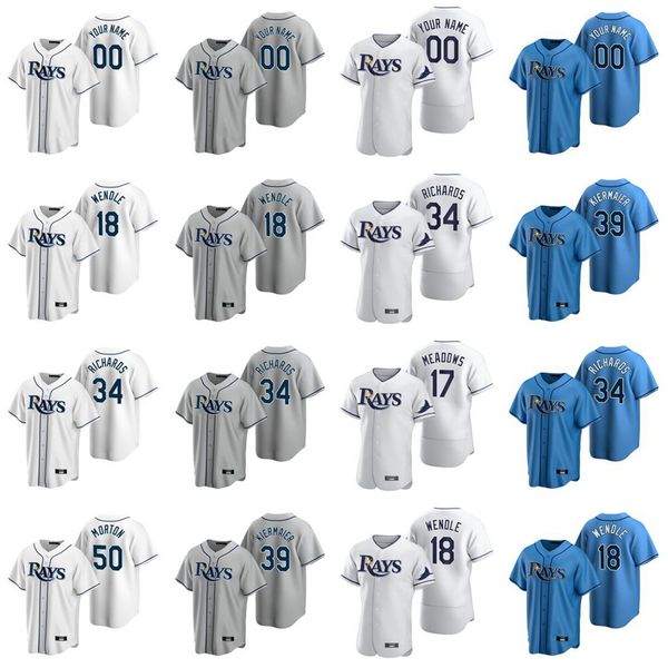 

12 wade boggs jersey womens kevin kiermaier 4 blake snell 17 austin meadows 10 mike zunino 15 emilio pagan baseball jerseys custom stitched, Blue;black