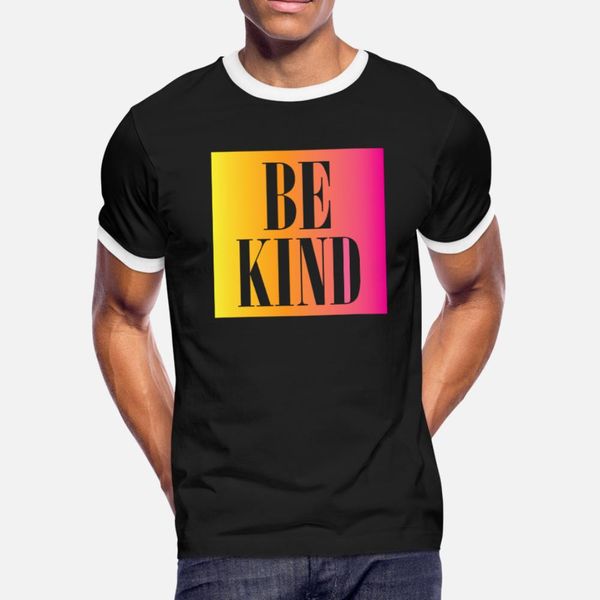 

be a child t shirt men create 100% cotton s-3xl graphic basic spring leisure shirt