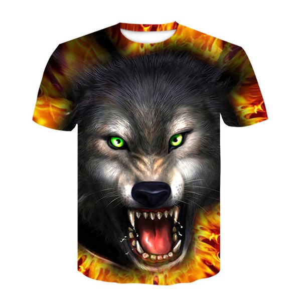 

for men wolf animal homme cool men outwear 3d print shirts comics hippie oversized men clothing