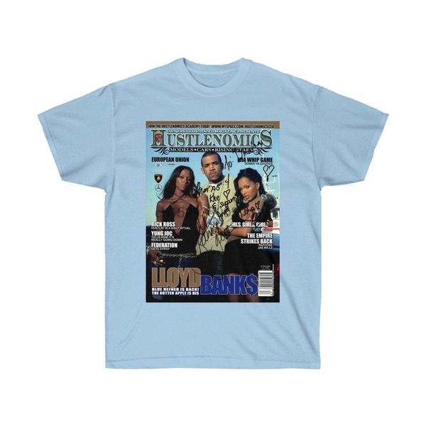 

lloyd banks signed cover ultra cotton tee