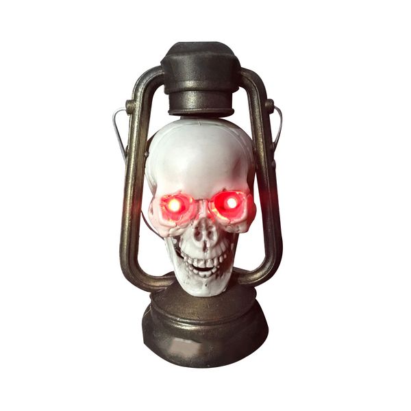 

portable skull light decoration halloween night bright small bar haunted house