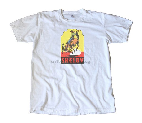 

shelby montana vintage travel decal t-shirt - rodeo