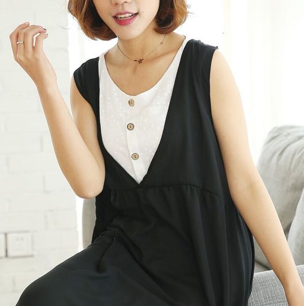 

2020 new summer skirt d33 loose, White