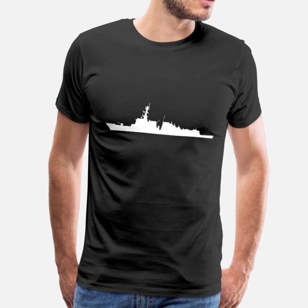 

arleigh burke class destroyer t shirt men printed 100% cotton s-xxxl slim fit breathable spring natural shirt