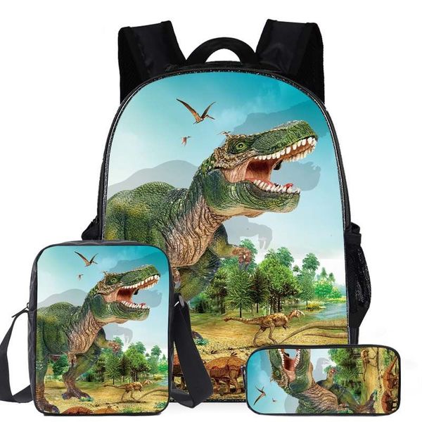 

leather luggage tag childrens cartoon schoolbag 14-inch kindergarten dinosaur schoolbag popular backpack custom one product dropshipping pur