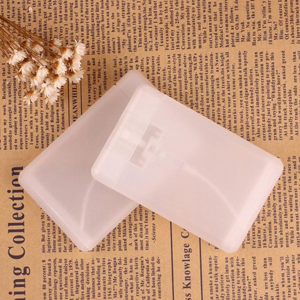 

20ml plastic mini pocket credit card spray perfume bottle wholesale for cosmetic 2000pcs/lot in stock