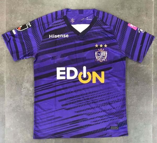 

size: s - xxl 2020 sanfrecce hiroshima football uniform blue home football shirts aoyama soccer shirt white away camisa sanfrecce hiroshima, Black;yellow