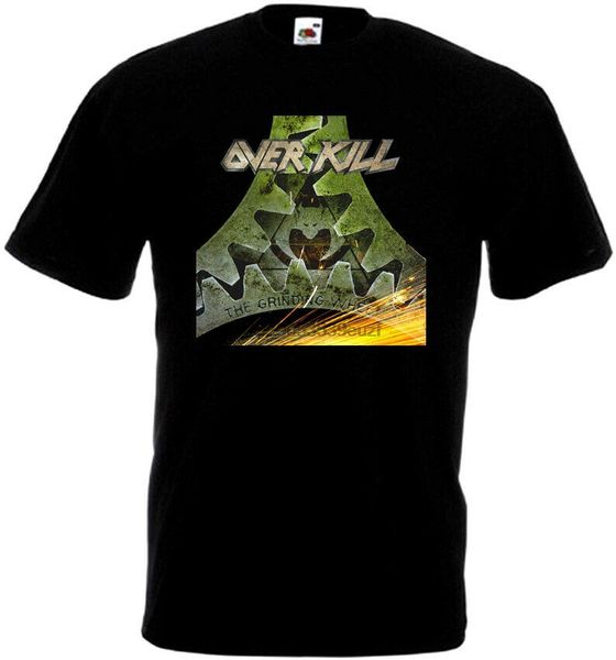 

overkill шлифовального круга t-shirt black thrash heavy metal все размеры s ... 5xl