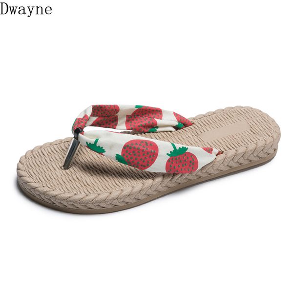 

2020 summer new fashion beach female slippers korean version of the wild wear casual flat flip flops, Black
