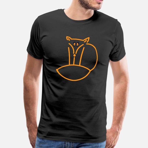 

fox t shirt men designing short sleeve o-neck trend famous funny casual summer style outfit shirt