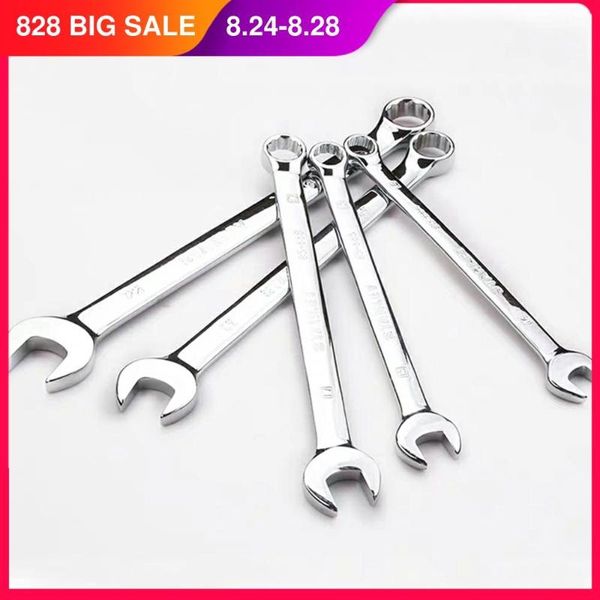 

dual-use plum blossom open end ratchet wrench 6mm-32mm combination spanners nut cutter combined key repair hand tools
