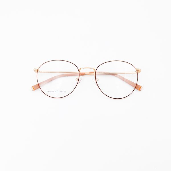 

glasses frame alloy brand designer round frame glasses frame for women multi color options, Silver