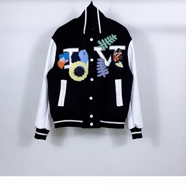 

new aop jacquard letter knitted sweater in autumn winter 2020 custom jacquard knitting machine enlarged detail crew neck cotton, White;black