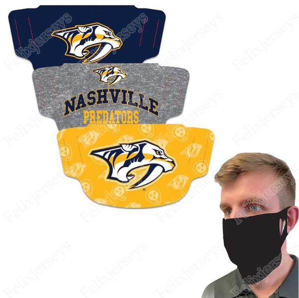 

nashville predators wincraft face covering 3-pack dust wind uv sun neck gaiter tube headwear motorcycle cycling riding running headba, Black
