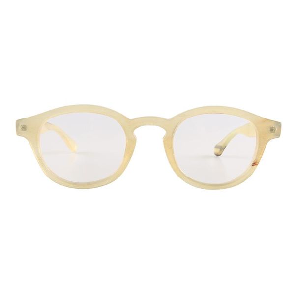 

fashion sunglasses frames large horn optical eyeglasses spectacle glasses eyewear frame classic oval jelly transparent light yellow beach, Black