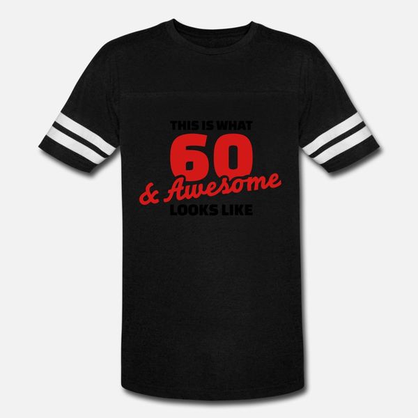 

60 birthday t shirt men character short sleeve o-neck pictures cute humor summer letter shirt