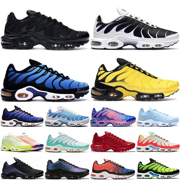 

2020 мужские т.н. плюс se кроссовок тройной черный белый синий hyper частота обновления oreo мужчины женщины тренеры бегун спортивные кроссо