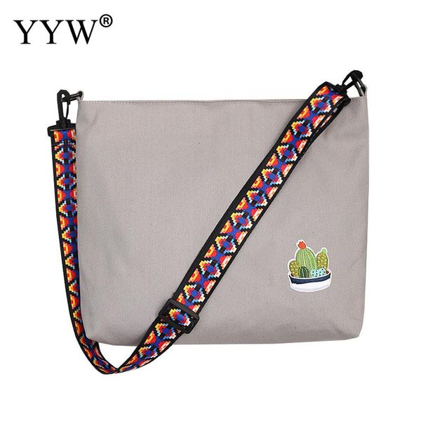 

холст crossbody bag2014 новый европейский и американский стиль большой емкости мягкая поверхность вышита