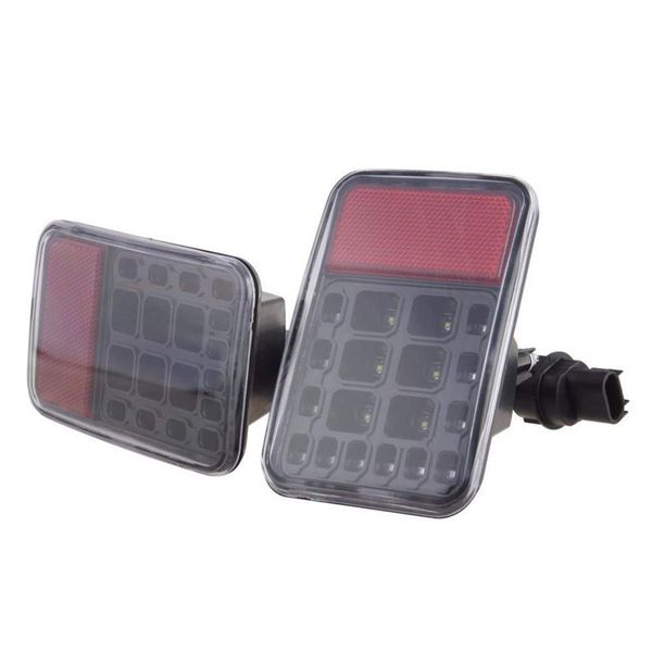 

led rear bumper fog parking reverse brake lights lamp for wrangler jk 2007-2020