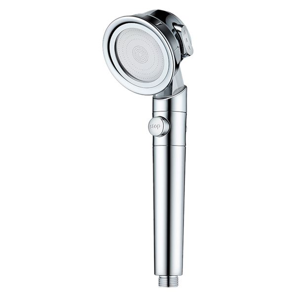 

3 ways adjustable universal handheld bathroom shower head 360 degree rotating