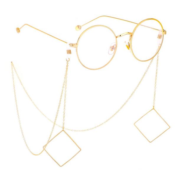 

fashion reading glasses chain spectacle cord chains for women eyeglass strap neck cord sunglasses chain eye glasses holder, Silver