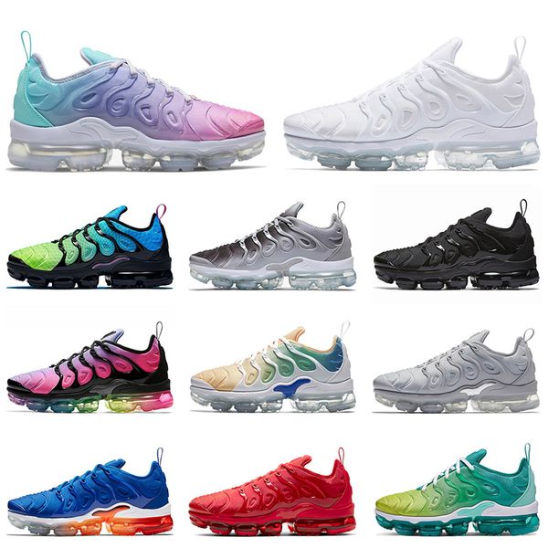 

air 2020 fashion tn plus se running shoes pastel triple white sport sneakers aurora green game royal off mens women trainers 36-47