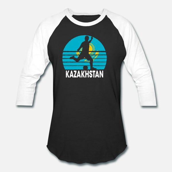 

казахстан футбол футбол kaz тенниска мужчин дизайнерские 100% хлопок s-xxxl мужской интересный смешной весна осень unique рубашку