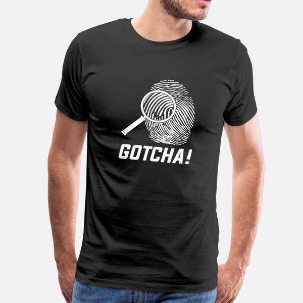 

художественный детектив криминал графический дизайн гоча плавник тенниска мужчин дизайнер тройник размер рубашки s-3xl одежда anti-wrinkle с