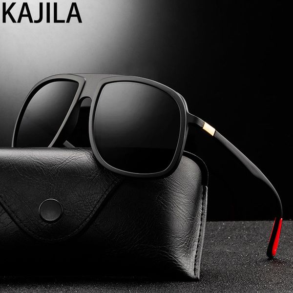 

vintage sunglasses men polarized uv400 fashion driving square glasses brand sun glasses for man gafas de sol hombre, White;black