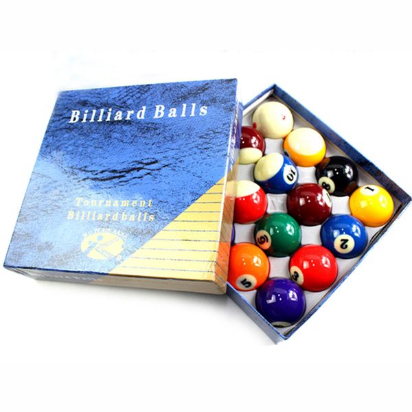 

billiard balls 2 1/16" pool / ball 1-15 set w box cue