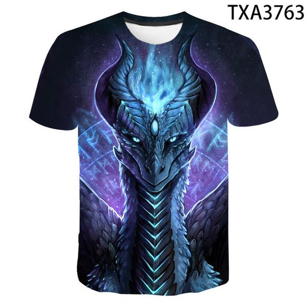 

dragon boy girl printed cool 3d print shirts kawaii horror kawaii men clothing