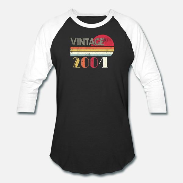 

vintage 2004 16th birthday t shirt men printing cotton crew neck natural cute fashion summer style natural shirt