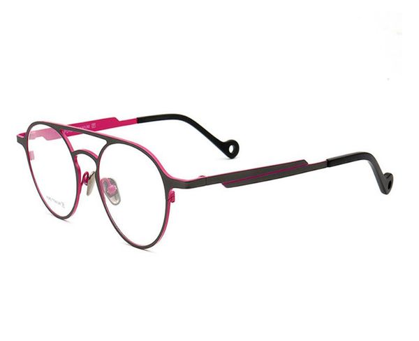 

retro pure titanium fulll rim progressive multi-focal lens eyewear frame see near far anti-fatigue reading eyeglasses, White;black