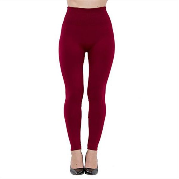 

winter legging women thick warm cotton full length leggings high waist fitness knitted black long pants